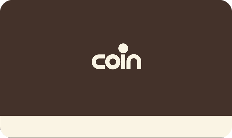 Gift card Coin 