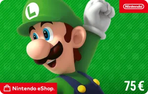 Gift card Nintendo eShop Card €75