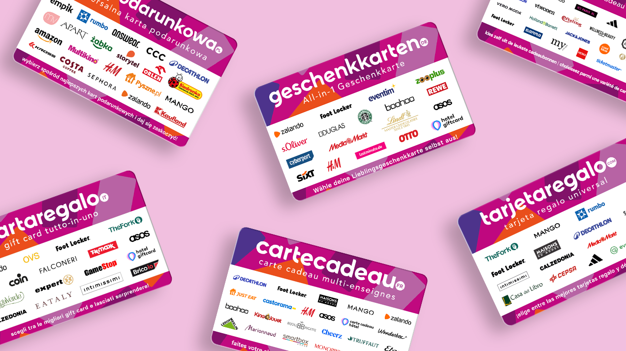 Ordinare la Gift Card Tutto-in-Uno