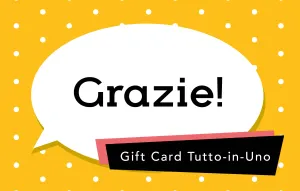 Grazie Gift Card Tutto-in-Uno