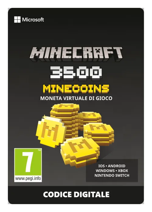 Gift card Minecraft Minecoins 3500
