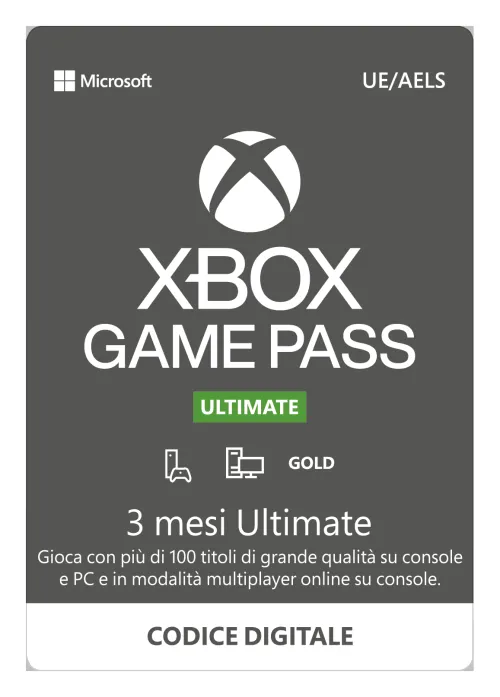 Gift card Xbox Game Pass Ultimate 3M