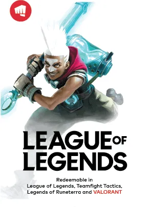 Gift card League of Legends 10€