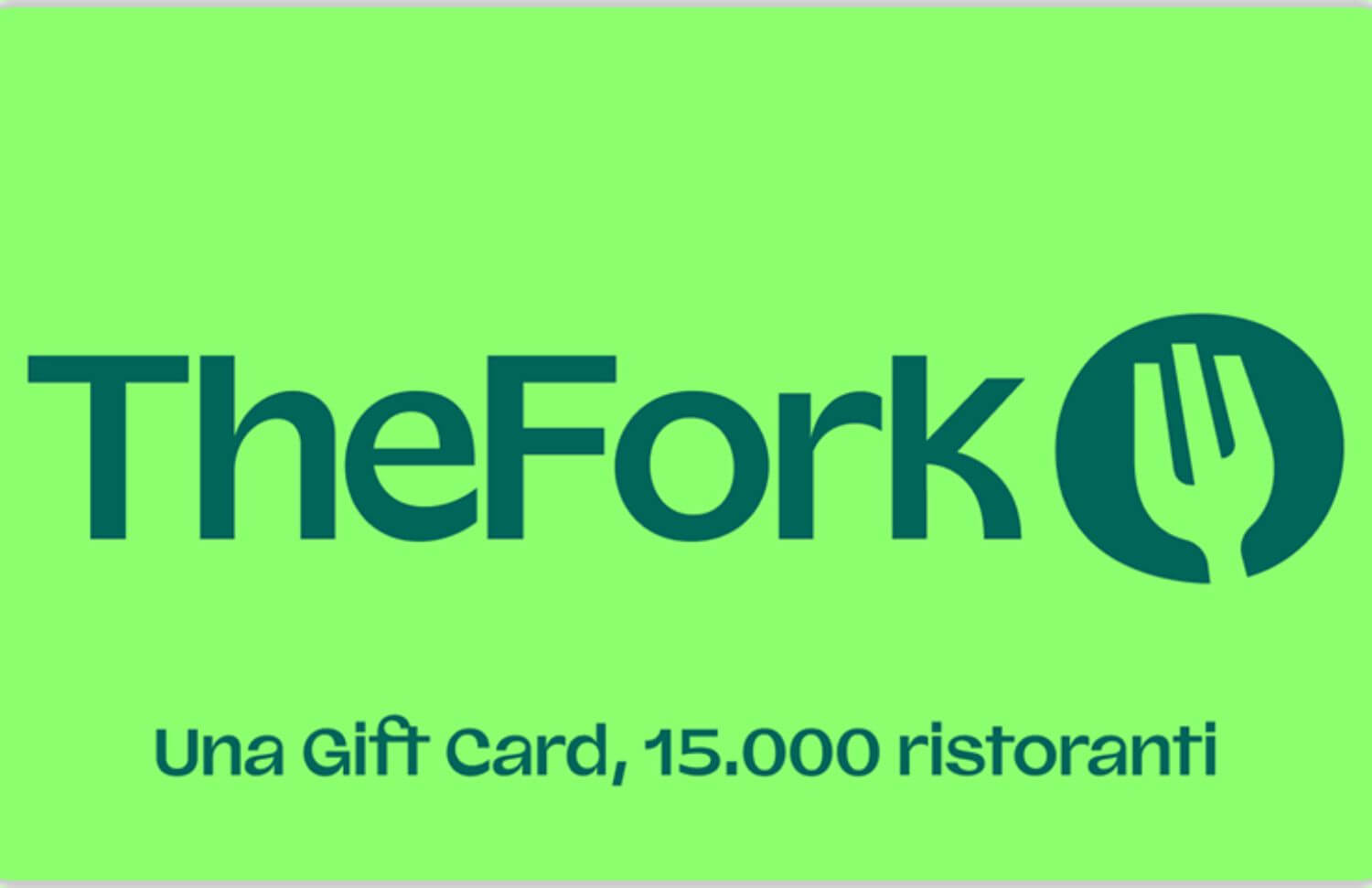 Gift card The Fork