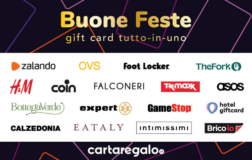 Gift Card Tutto-in-Uno Buone Feste