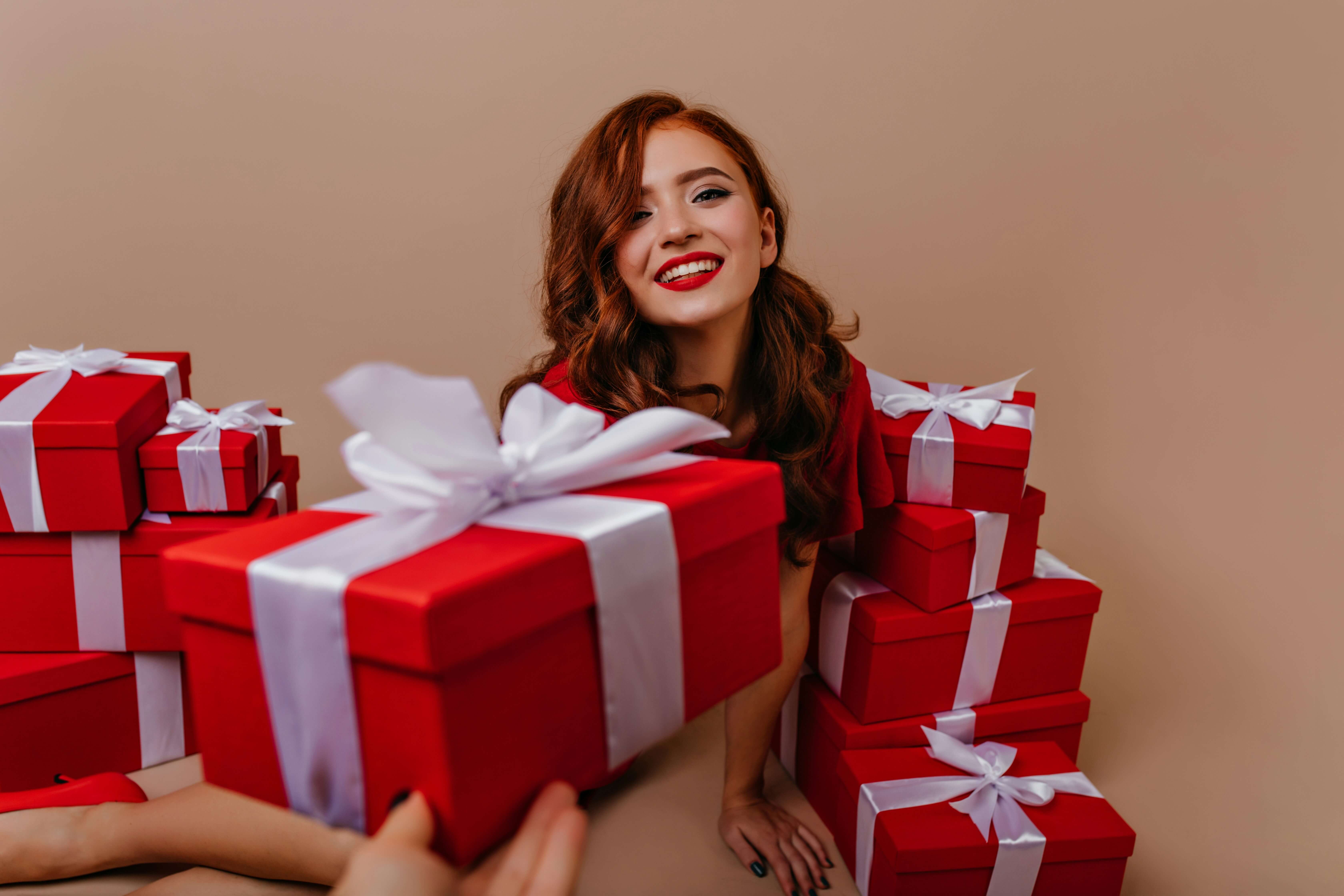 Carta regalo natale per lei