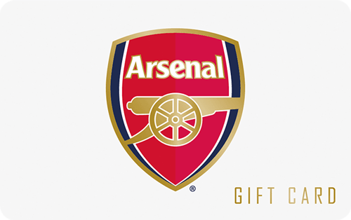 Arsenal Football Club Gift Card