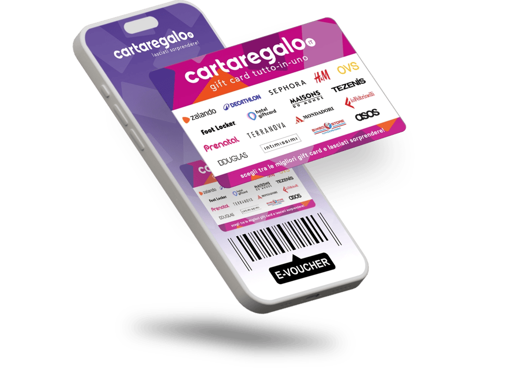 Gift Card Tutto-in-Uno E gift