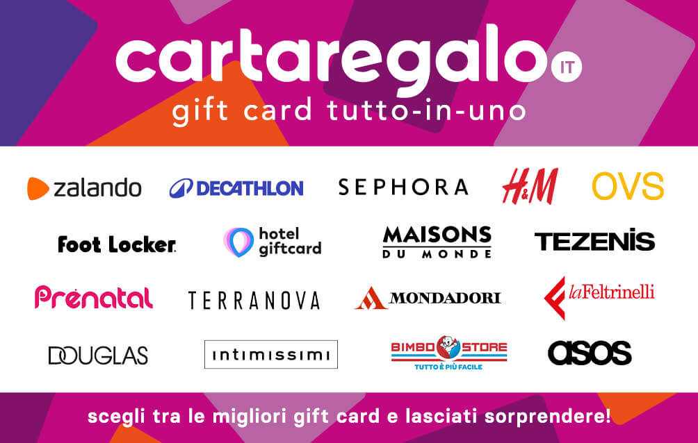 gift card tutto in uno