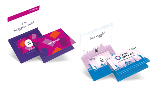 Gift Card Tutto-in-Uno e Hotelgiftcard per aziende: i vantaggi
