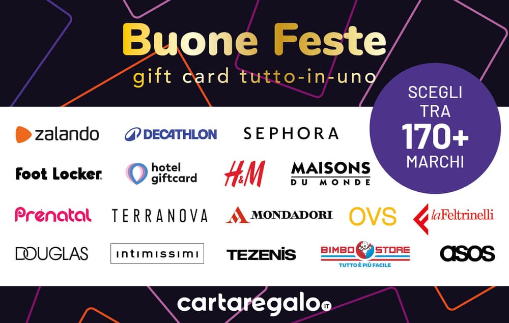 Gift card Tutto-in-Uno Buone Feste